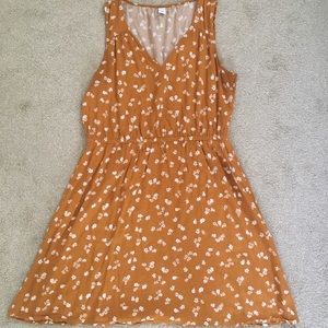 Old Navy fit and flare dress floral sz L